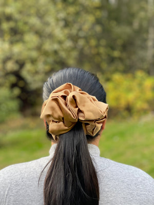 Extra Mega Stor Scrunchies Hårstrikk